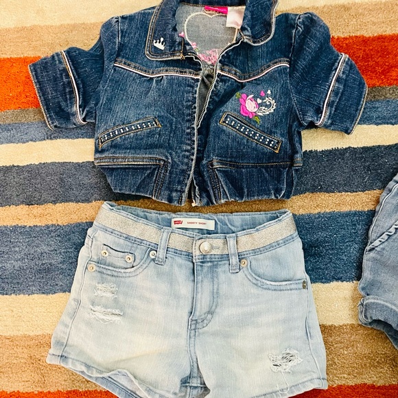 Kid size 6 Designer Denim Collection CK Gap Levi’s Disney Princess Jaacket - Picture 11 of 11